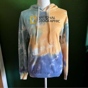 National Geographic Tie Dye Hoodie